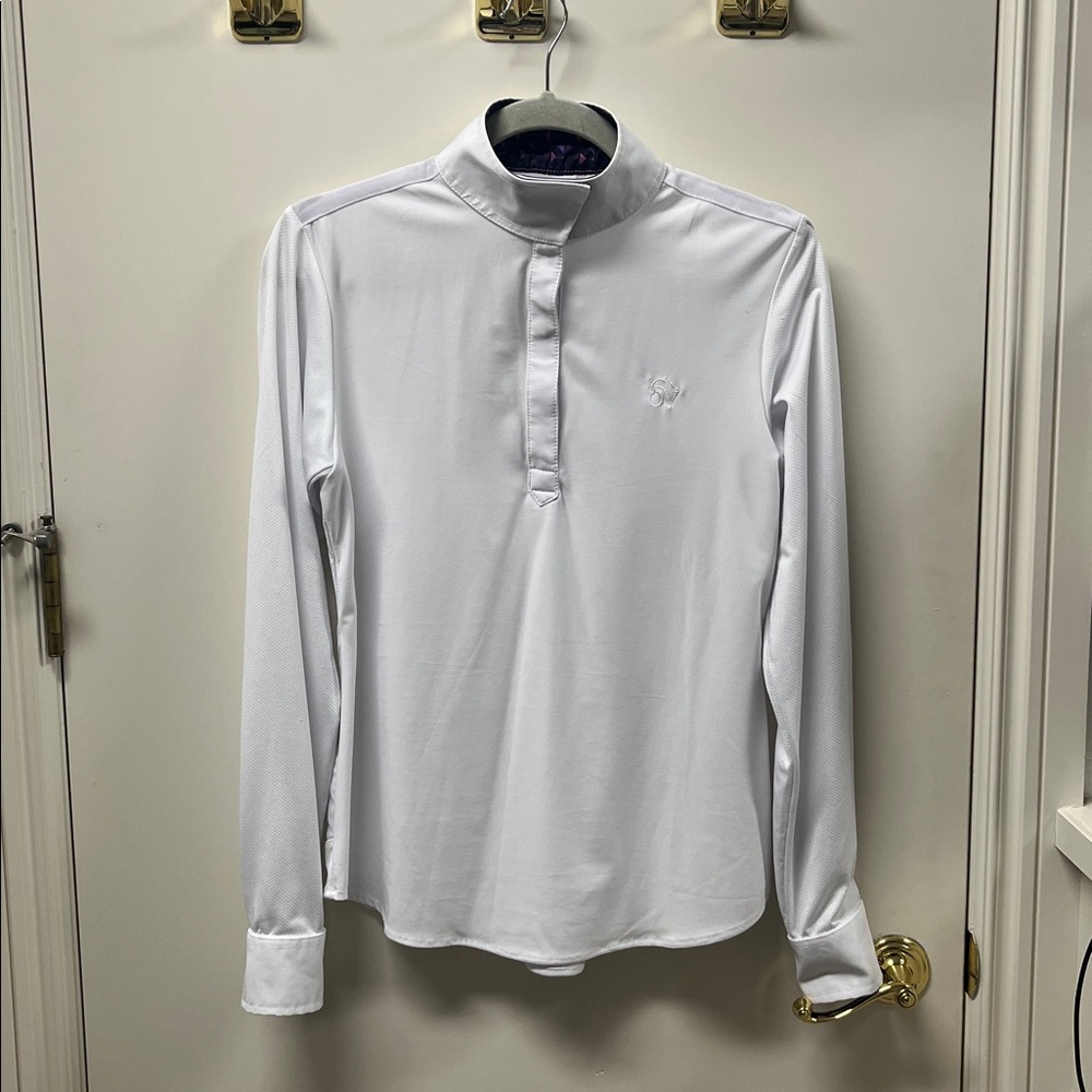 Ovation White Show Shirt